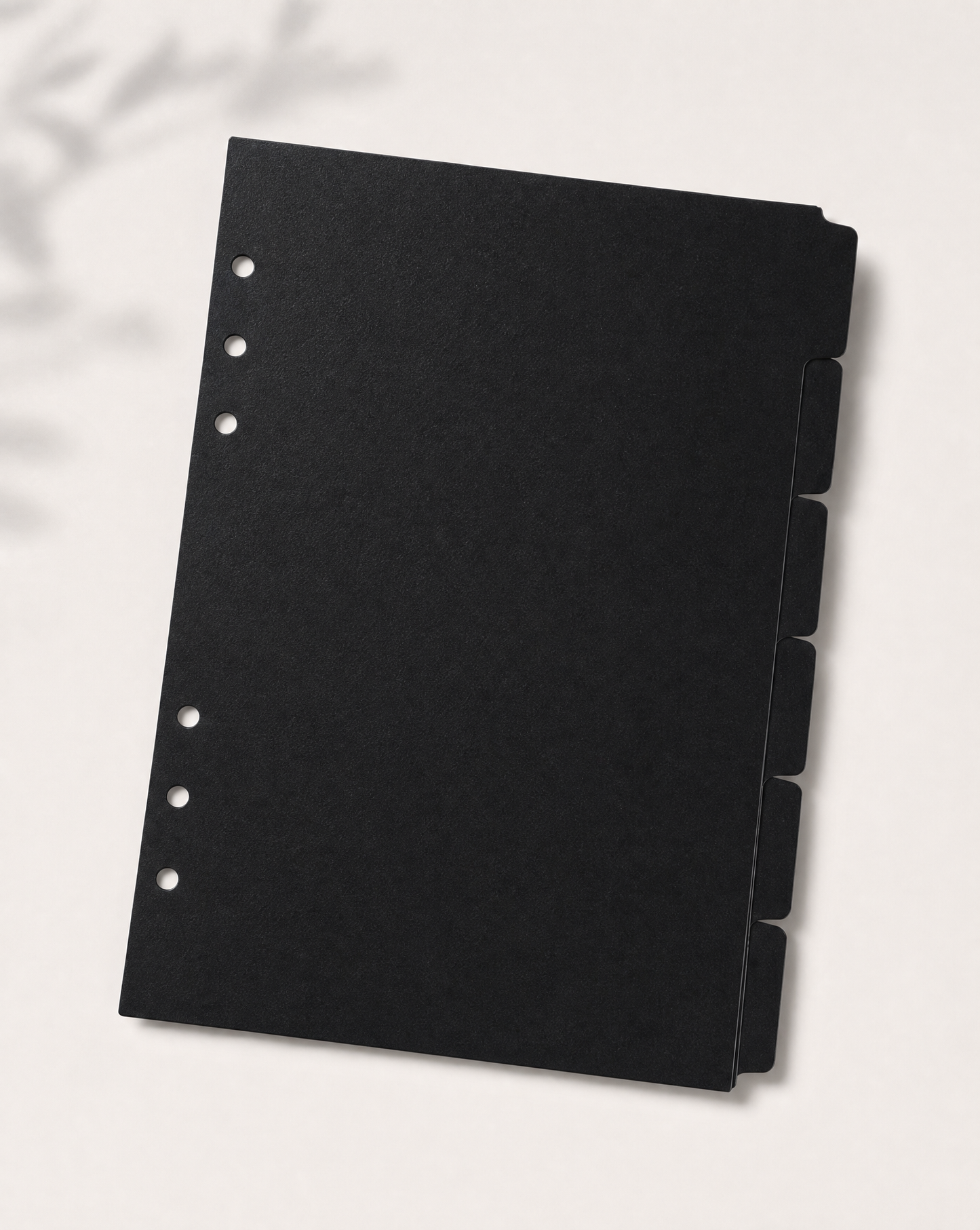Black A5 Side Tab Dividers (Set of 6)