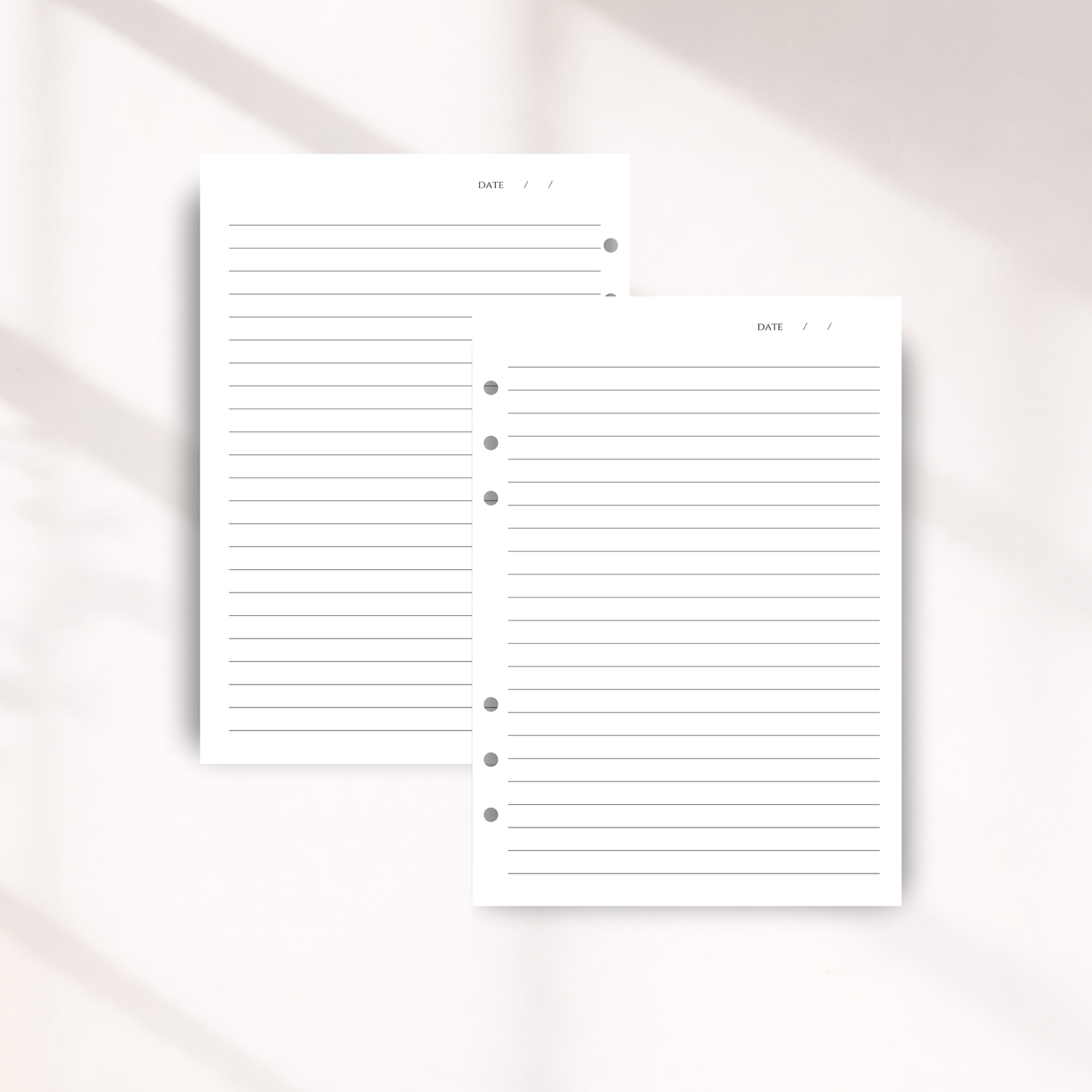 Whole Page Journal Inserts | Daily Reflection Pages