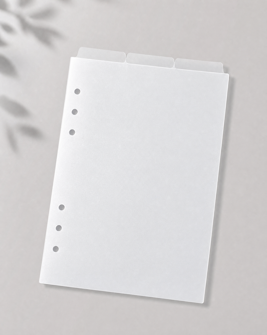 A5 Top Tab Dividers (Set of 3)