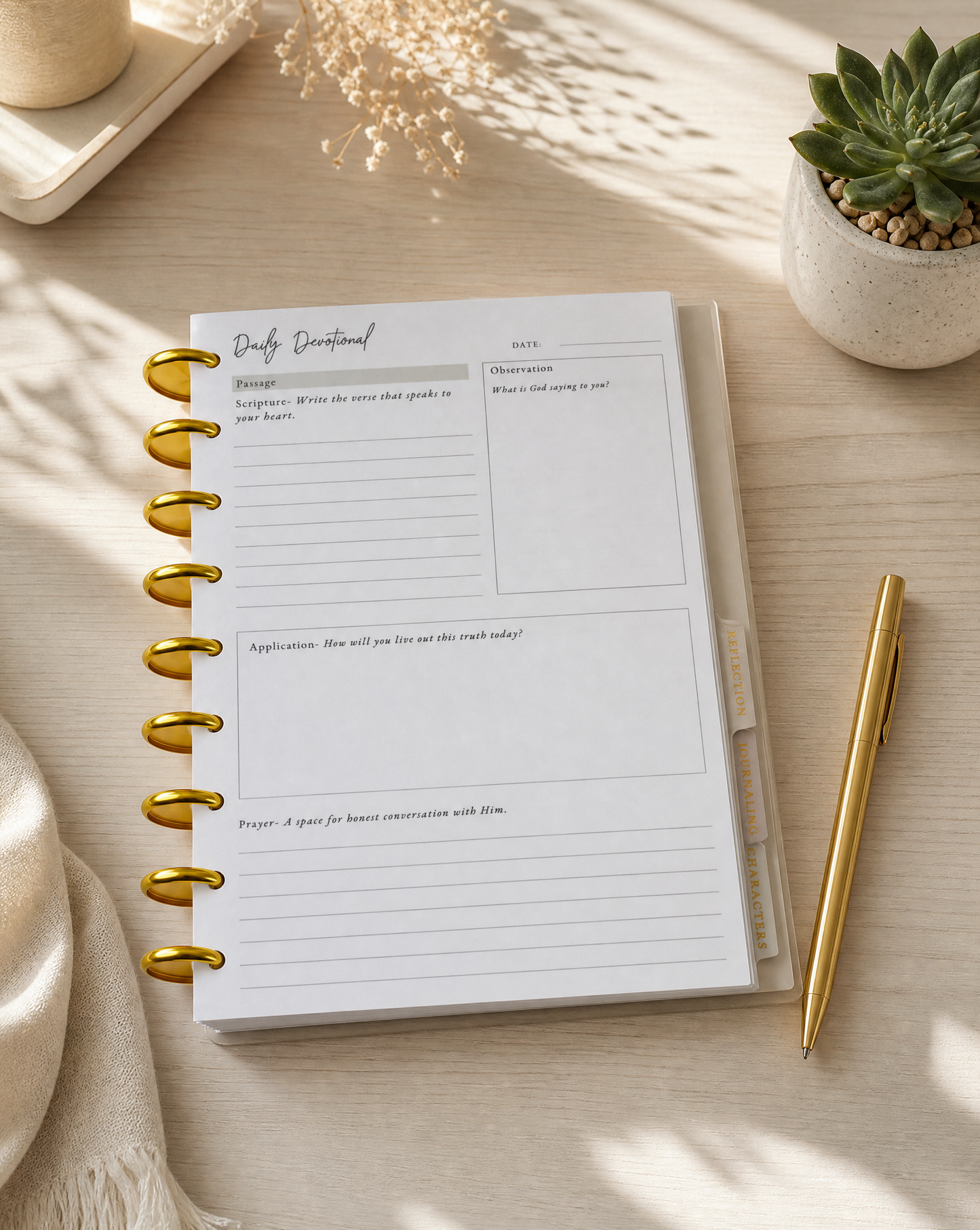 Word & Wonder Scripture & Reflection Journal