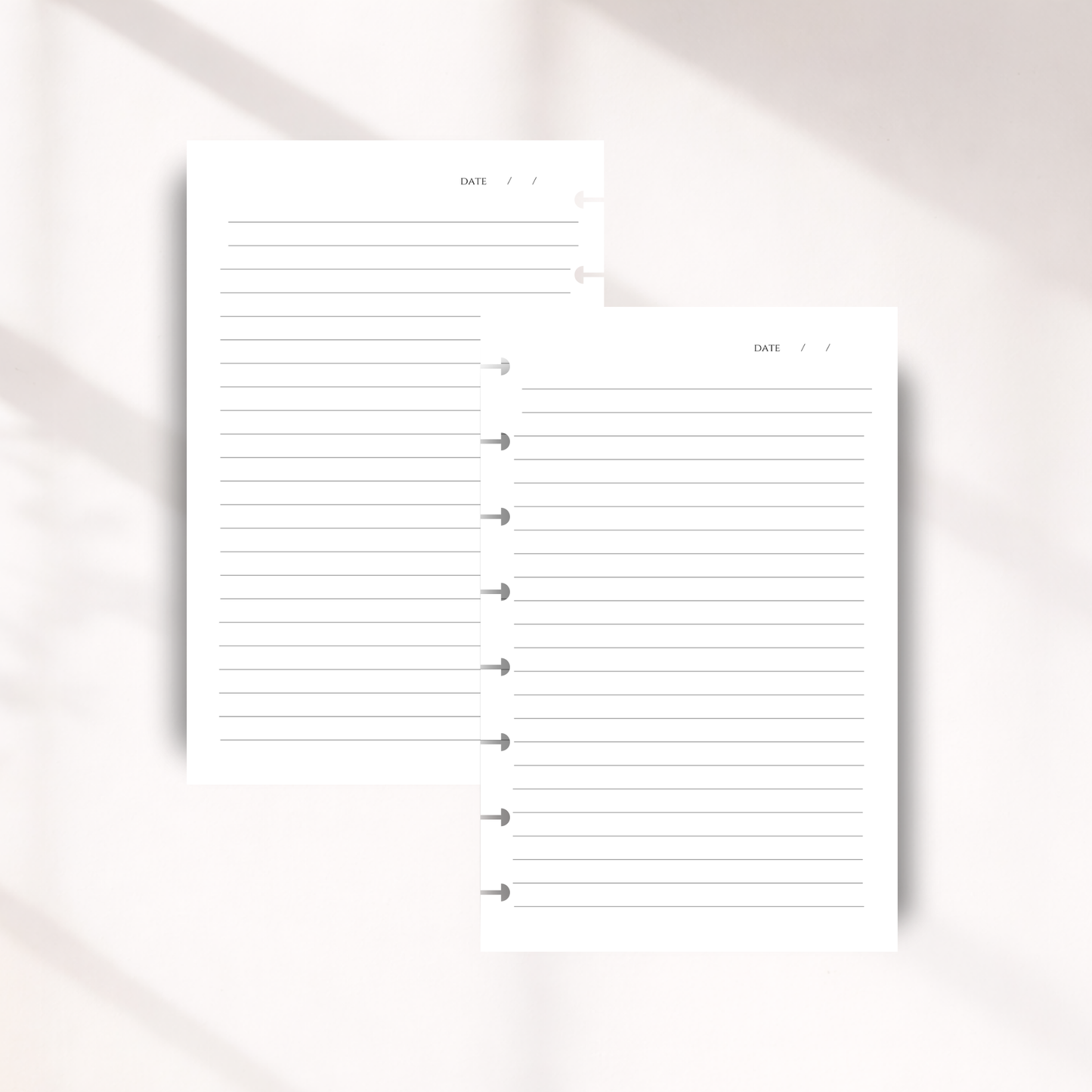 Whole Page Journal Inserts | Daily Reflection Pages