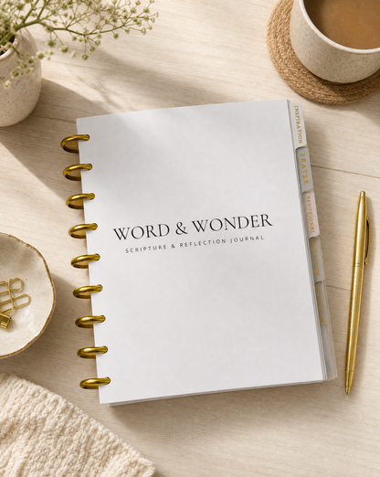 Word & Wonder Scripture & Reflection Journal